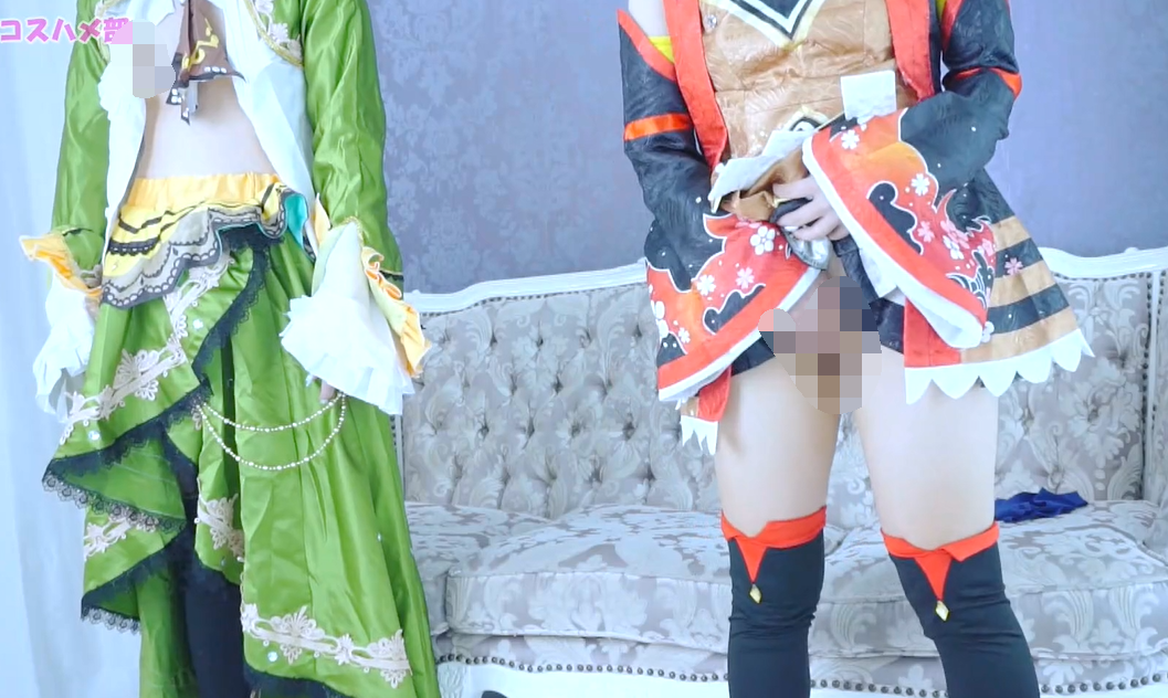 コスハメ部 - 赛马娘 里见光钻✘北部玄驹Cosplay淫乱3p 【1V1.24G】