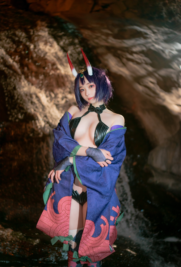 DJAWA Bambi (밤비) Shutendoji Cosplay FGO-酒吞童子 【39P479M】