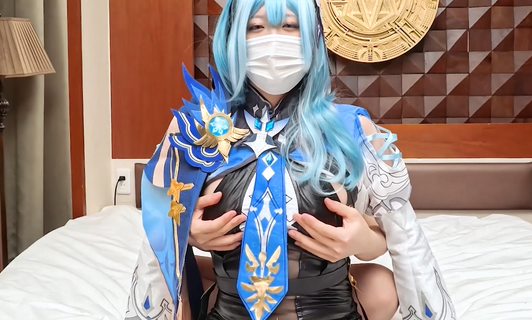 原神 优菈Cosplay后入 女上位榨精 【1V2.51G】