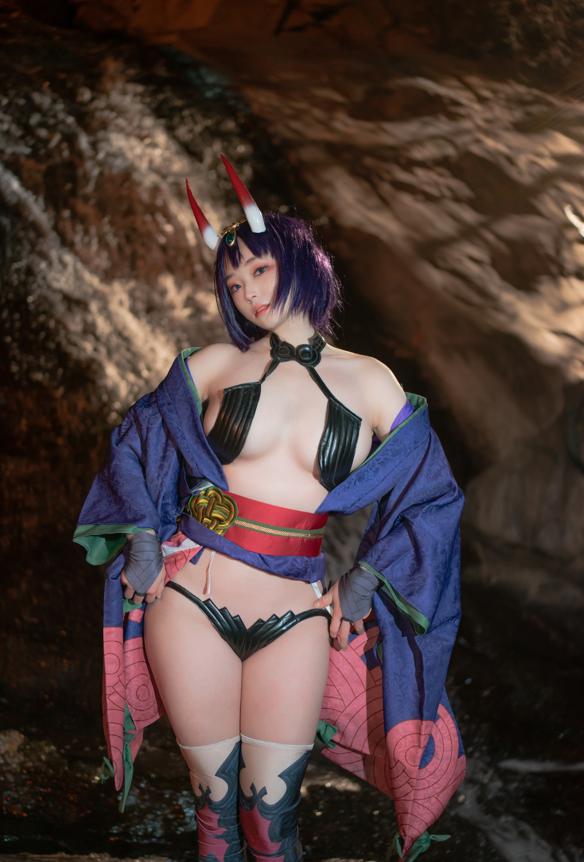 DJAWA Bambi (밤비) Shutendoji Cosplay FGO-酒吞童子 【39P479M】