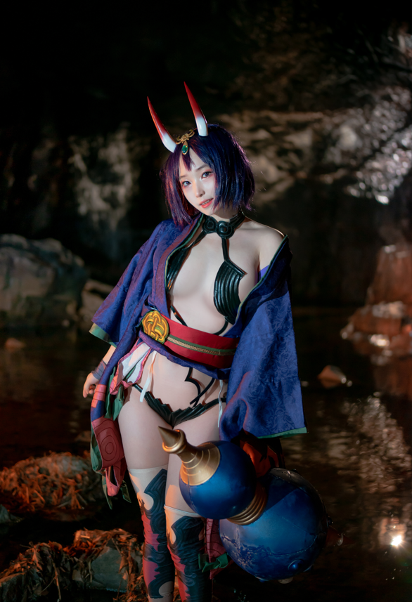 DJAWA Bambi (밤비) Shutendoji Cosplay FGO-酒吞童子 【39P479M】