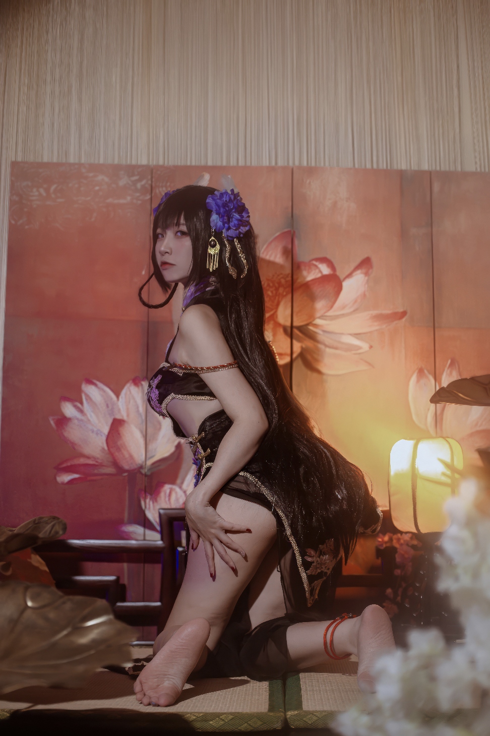 二佐Nisa – 碧蓝航线 比叡 红梅垂香 [24P-388MB]