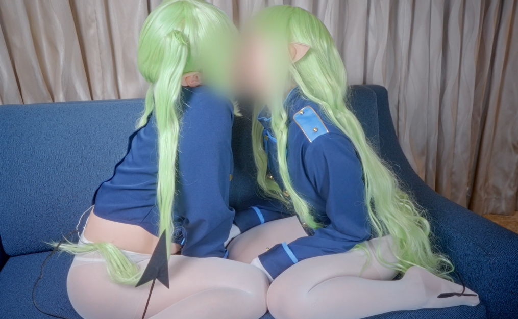 CosplayerBunBun - 碧蓝档案 橘希望✘橘光明② 【1V852M】
