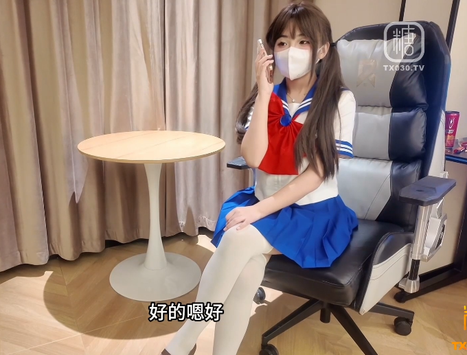 极品嫩妹-喵叽小糯-新 JK陪玩下海体验(1V,1.82G)
