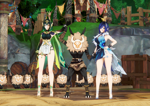 [MMD]JygreAnimation 2510-11 Yelan Nefer[370M]