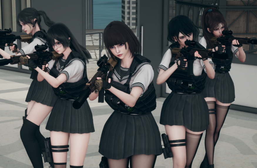 [Hyvy1z] 武装JKの营救行动 上+下[358P/384M]