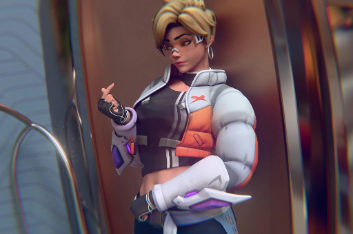[3D]MEGAERA 2511p2：Tracer Creampie 猎空 性感御姐圆润翘臀骑乘中出[1.5G]