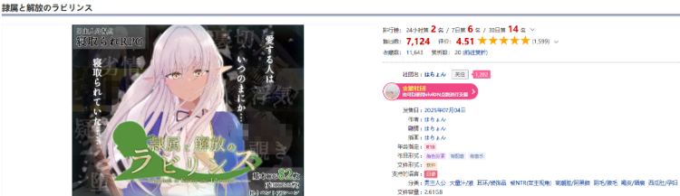 【日式RPG】[NTR]隷属と解放のラビリンス Ver1.4 DL版[生肉]