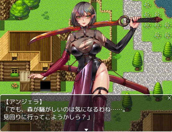 【日式RPG】エルフの戦士 アンジェラ AI汉化版[新作]