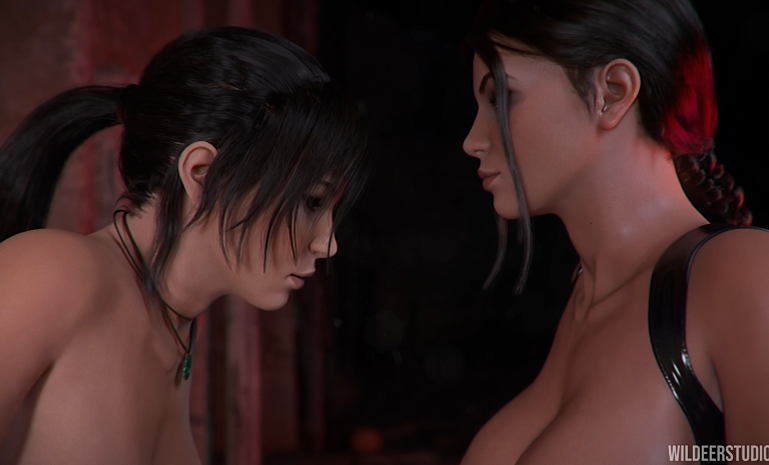 [3D]Wildeer Studio 2512：The Gatekeeper 劳拉 性感御姐超巨根一步到胃爆肏中出[2.6G]