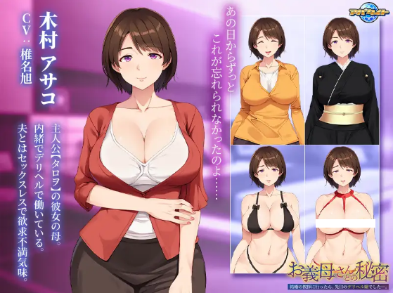 【拔作ADV】お義母さんとの秘密 ～結婚の挨拶に行ったら、先日のデリヘル嬢でした…。～AI汉化版