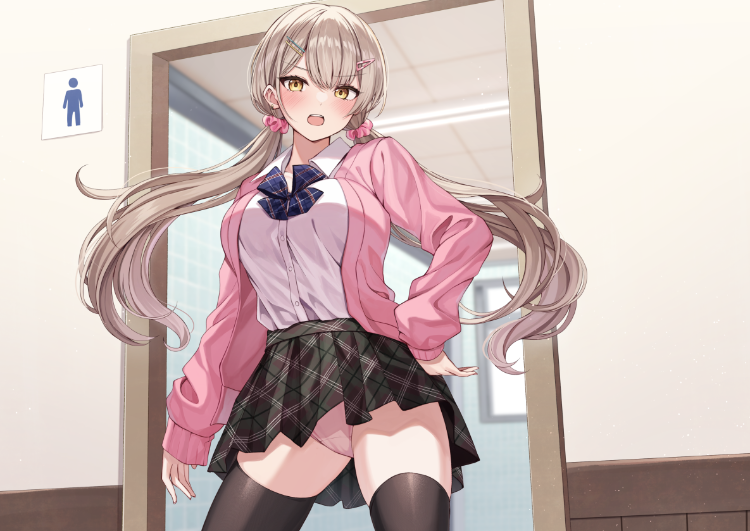 【ASMR】[简体中文版]总爱用色情方式欺负我的巨乳青梅竹马JK，最终还是无法违抗我的超强肉棒