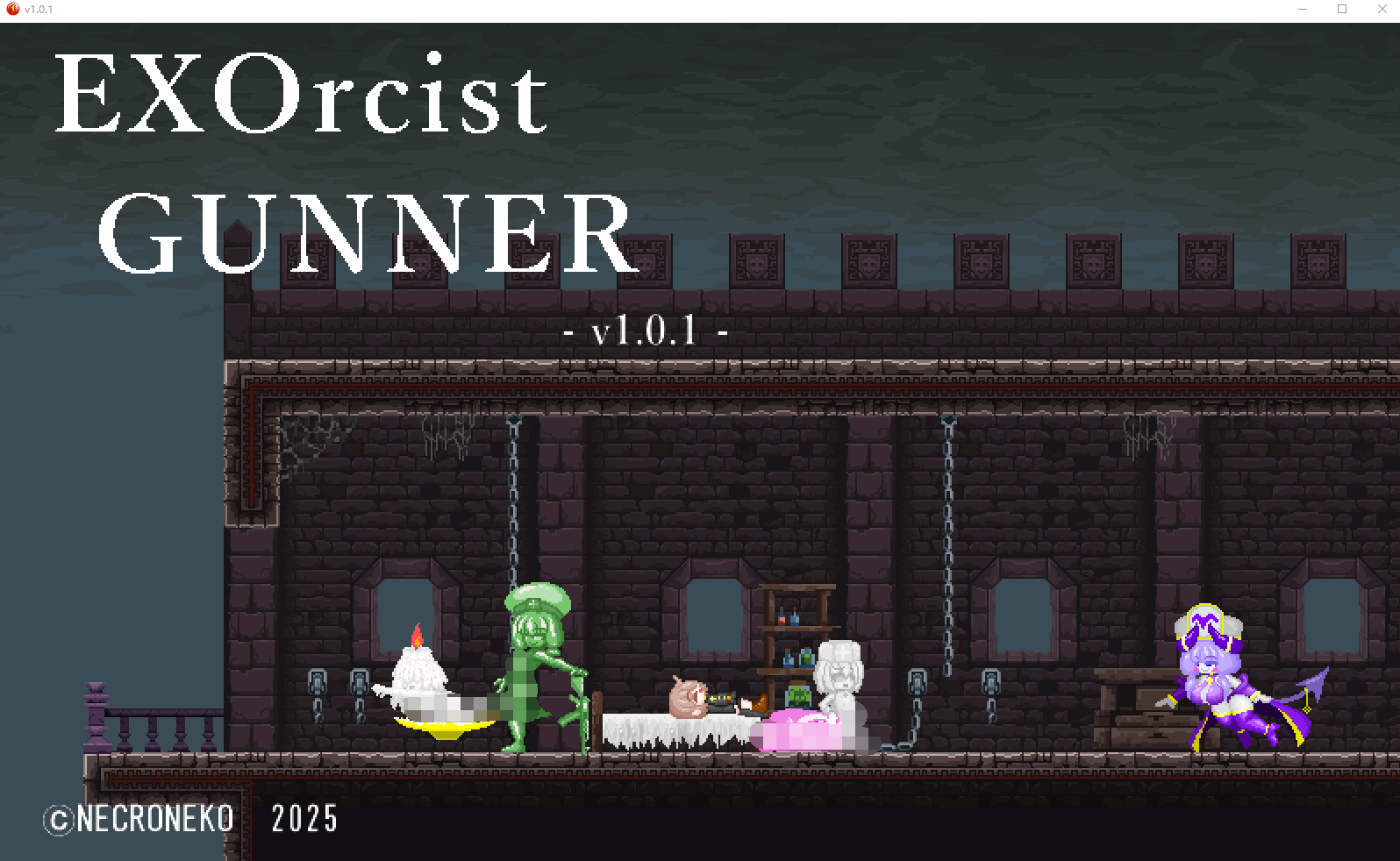 【像素ACT】EXOrcist GUNNER Ver1.01 DL版[生肉]