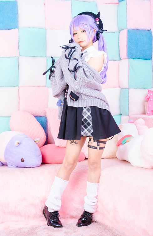 【小圆脸萝莉coser】Kurumi 三套 【131P 280MB】