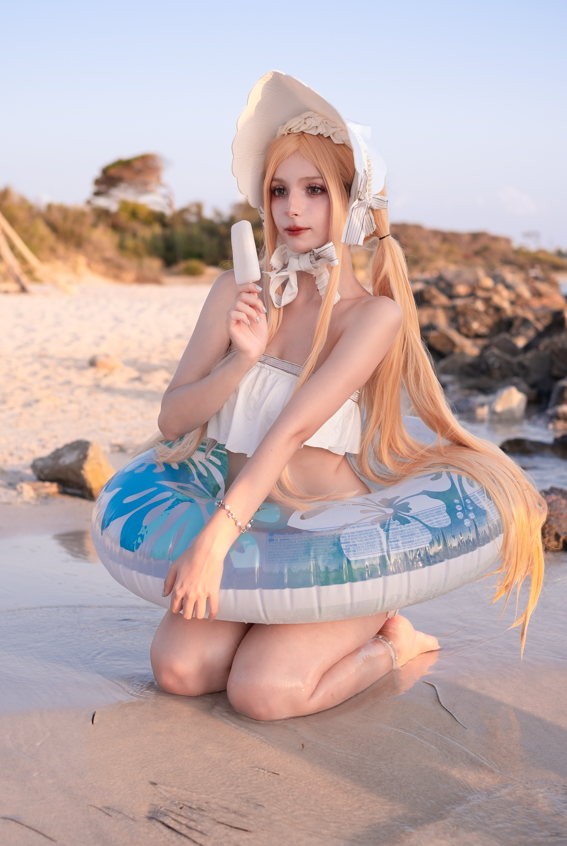 Himeecosplay - 阿比盖尔 泳装 fgo 【43P 163MB】