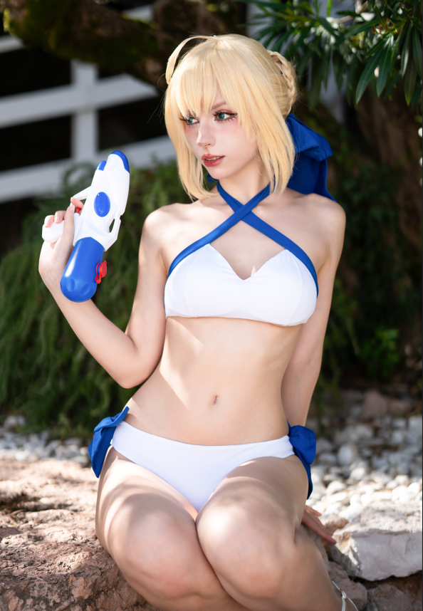 Himeecosplay - FGO 水弓呆 【73P 336MB】