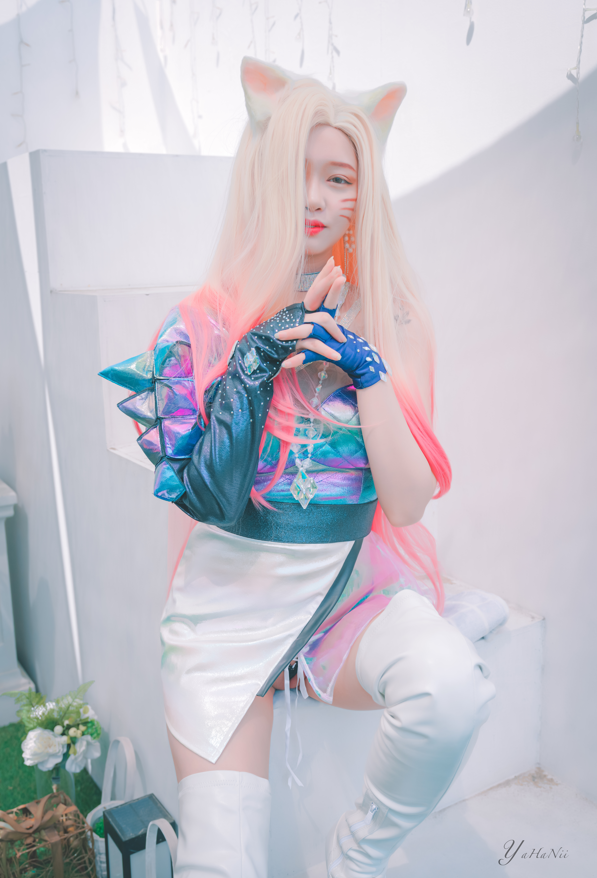 [YAHANII] MiRu - KDA Ahri 英雄联盟-KDA 阿狸 【124P1.31G】