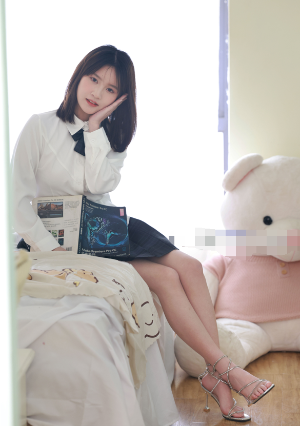 IMZSOCK爱美足 - 小点心 - 性感超短裙裸足凉高 【120P1V0.9G】