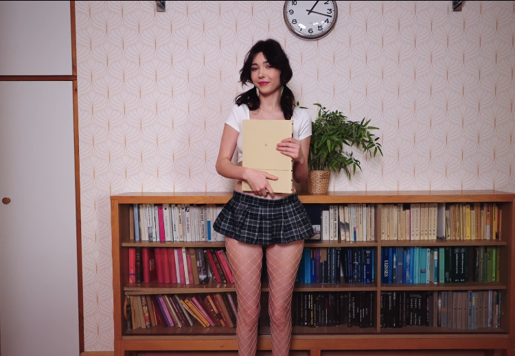 欧美coser小姐姐 MilaAzul 学生装