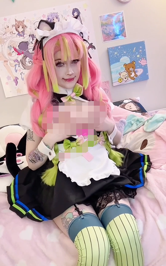 Tokimekibunny 甘露寺蜜璃Cosplay 【1V581M】