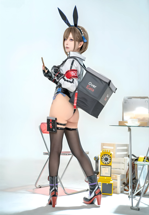 矢量鱼 NO.022 外卖兔女郎·小葵 【40P190M】