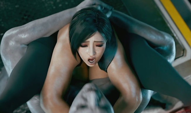Rigid3D 2512：Ada x Futa Tyrant 艾达王 性感黑丝女神超巨根侵犯中出[230M]