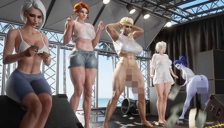 [3D]Nyl 2507-12：朱诺+影心+猎空+艾什+黑百合 丰满性感御姐激情爆肏[320M]