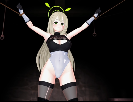 [3D]むらむら村民 1月2 ☆自作モーション☆ ブルアカ_ノ〇ミ[450M]