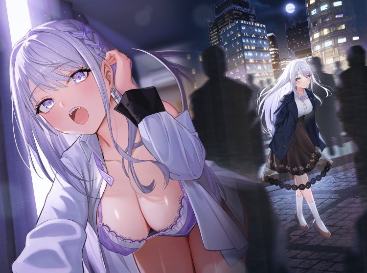 【ASMR】[简体中文版][吸血×阴郁]只要献血就愿意跟你爱爱的小吸血鬼