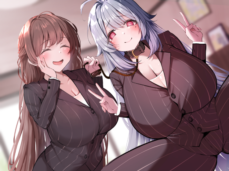 【ASMR】[繁体中文版]お姉ちゃんが、清純処女で気弱な隣人お姉さんを調教して、エッチ大好きなドスケベおまんこにした。～