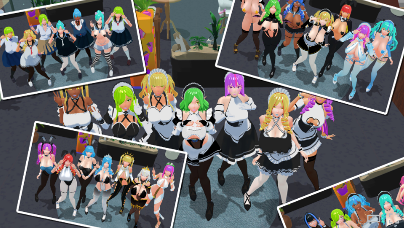 【经营模拟SLG】扶她★咖啡店 Ver1.0 Steam官方中文步兵版