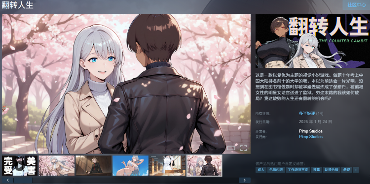 【SLG】翻转人生 Ver1.01 Steam官方中文版