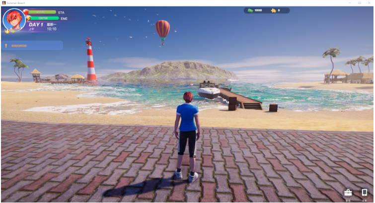 【互动SLG】[3D]夏日海滩 Ver1.0.9 Steam官方中文步兵版