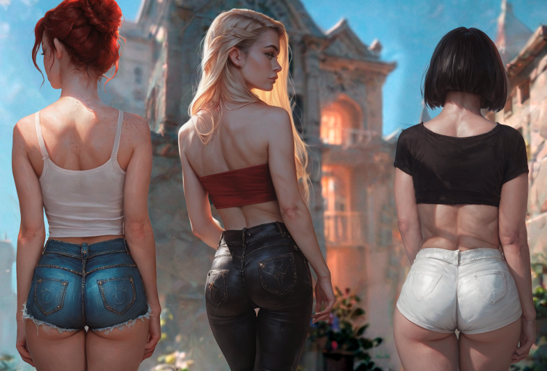 [欧美SLG/汉化] 三与一：被诅咒的宅邸 Three and One The Cursed Mansion v0.27 [PC+安卓/4G]