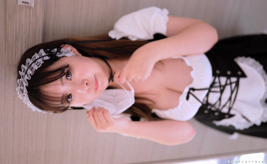 日本CoserAV同人会【CosplayTales】Fantia 作品 H罩杯女仆 大奶乳交 口交 手淫 渔网袜中出 后入 骑乘性爱 【2V 3.43GB】