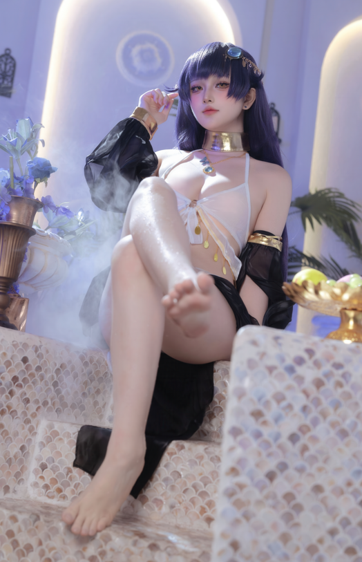 【足控福利】屿鱼 - 吾妻 同人舞娘 (碧蓝航线) 【45P 838MB】