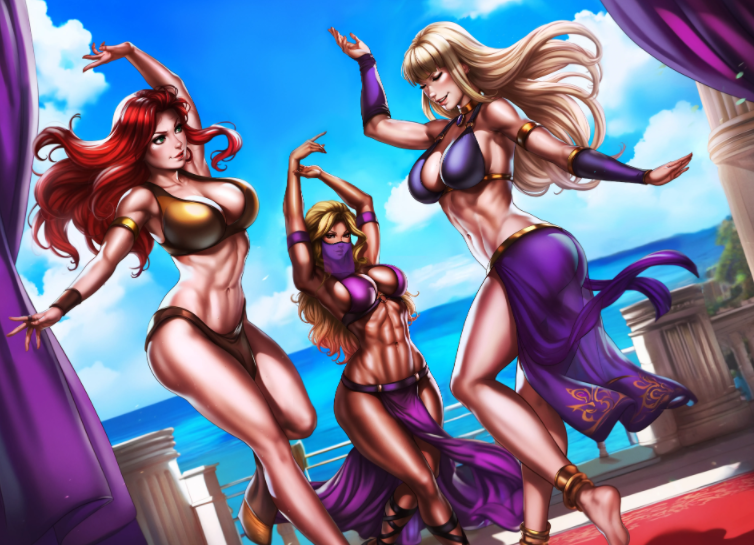 [欧美SLG/汉化] 天堂岛的陨落 The fall of Themyscira v0.3 [PC+安卓/1.8G]