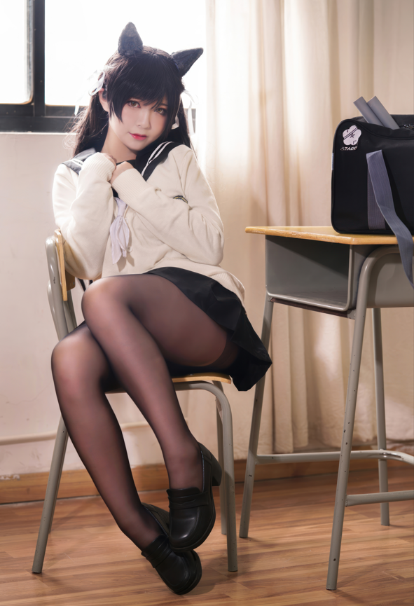 半半子 - 碧蓝航线 爱宕校服 【25P194M】