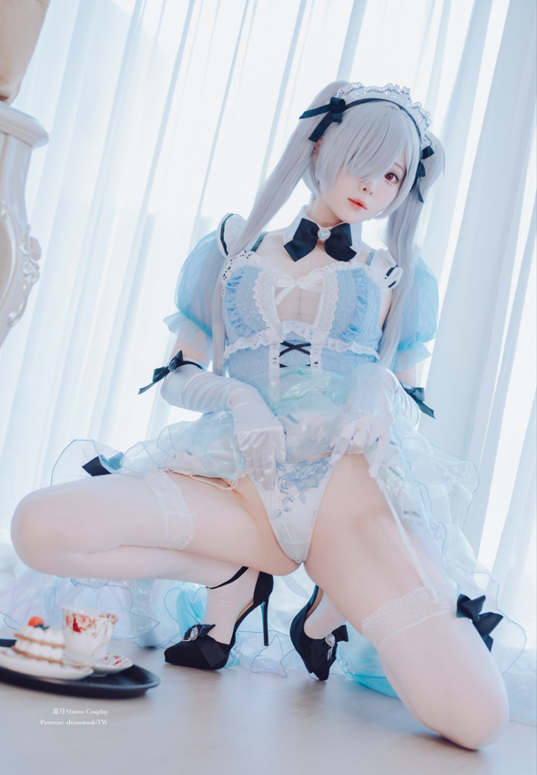 霜月shimo - Cinderella Maid VOL.2 NIKKE 灰姑娘女仆装【33P38M】