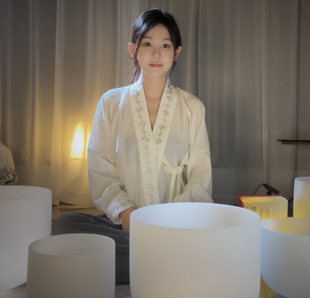 Misa喵老师_呼吸冥想｜近耳环绕｜温柔女声｜432Hz钵音1V47M百度盘