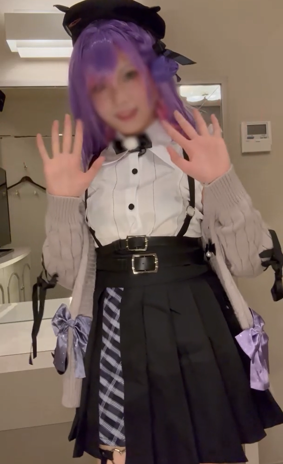 Broccoli Vturber 常暗永远Cosplay 【2V351M】