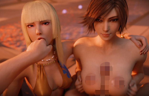 lewdgazer 2601：飞鸟&amp;莉莉 性感女神姐妹花贴身侍奉[820M]