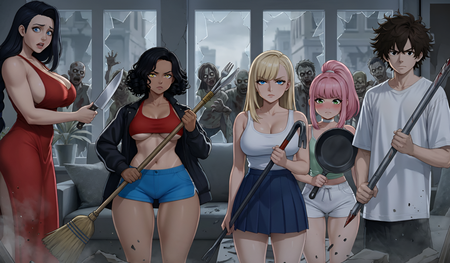 [欧美SLG/汉化] 和前任的家人一起被僵尸困住  v1.3+dlc[PC+安卓/2.2G]