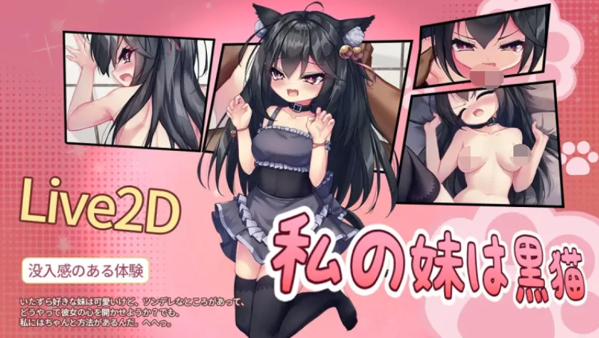 [日式SLG] 我的妹妹是只黑猫 私の妹は黒猫 官中 [150M]