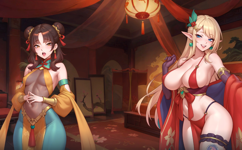 [亚洲风SLG] 后宫绮梦 Harem Fantasy v1.0.45 官中步兵 正式版 [2G]