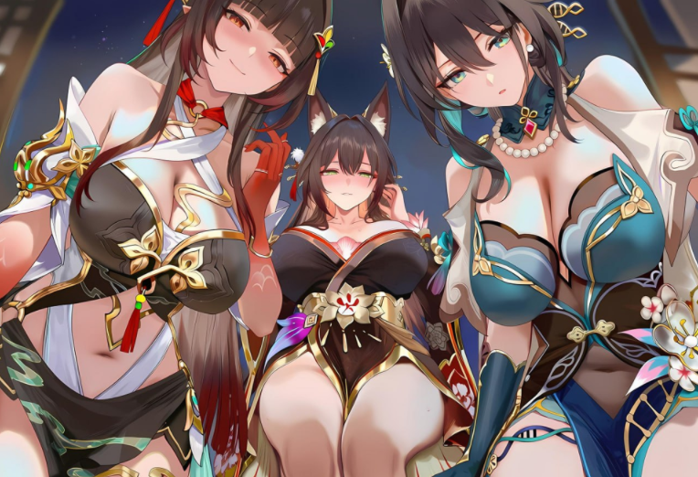 [神奇牛子] 击破队大姐姐们的茶会 Break Effect Teaparty[437P/720M]