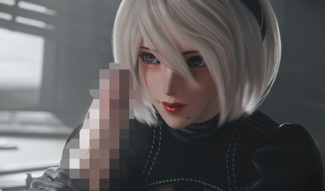 [3D]Miwo 260：2B 性感女神水嫩樱桃小嘴口爆侍奉[470M]