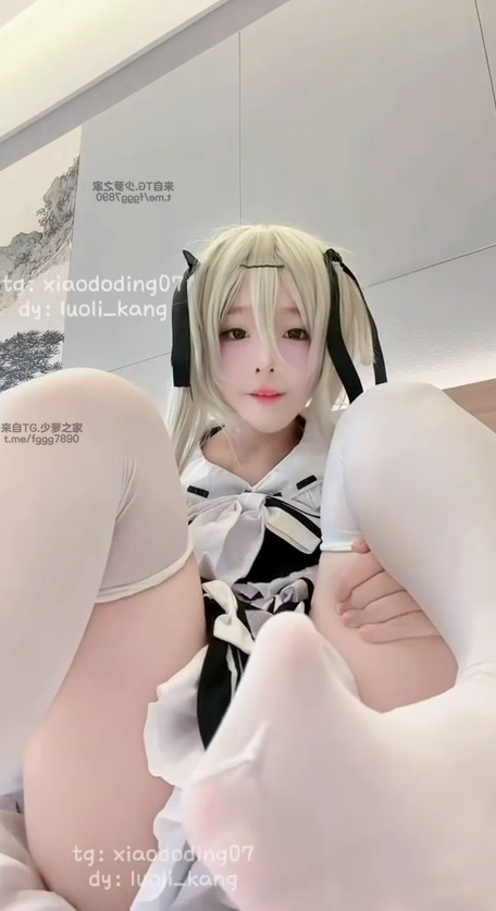 兔宝大人 推特高颜值少萝666门新作cos缘之空穹妹女仆装自慰【1V 278MB】