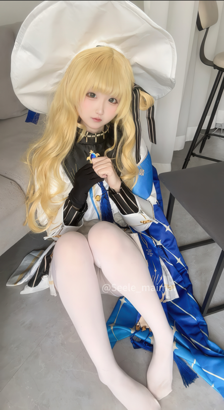 【b站up】Seele麦麦 吃货麦麦 - 鸣潮 菲比&卡提希娅 蓝色花海物语 足控福利【96P 315MB】