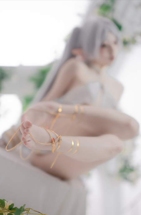 【足控福利】纸悦Etsu_ko - 葬送的芙莉莲 芙莉莲 舞娘 【73P 1GB】